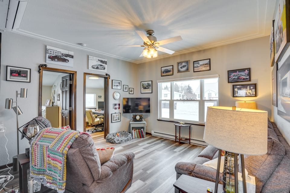 Deck + Fenced Yard: Quiet McClusky Retreat! House in North Dakota