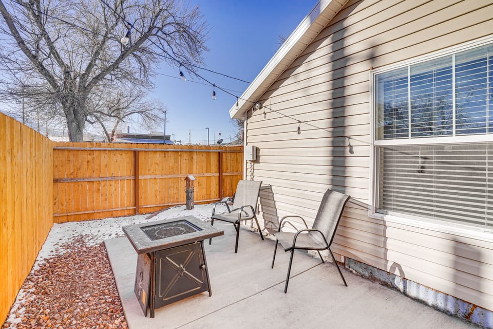 Cedar City Studio Retreat: Patio, Fire Pit & Grill Apartment in Cedar City