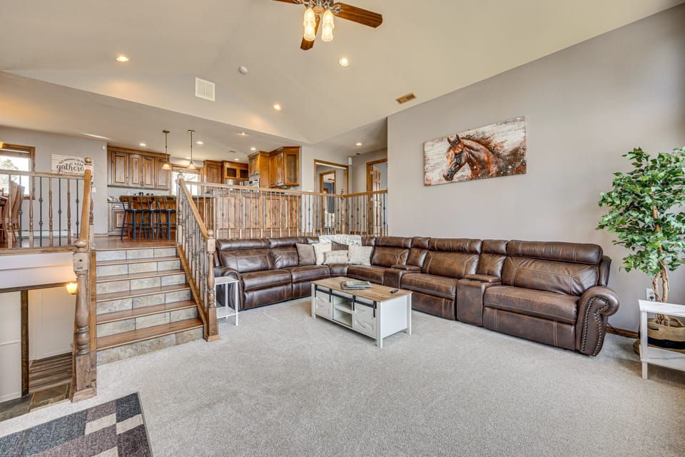 Hot Tub, Pool: 40-Acre Horse Ranch in Kiowa! House in Colorado
