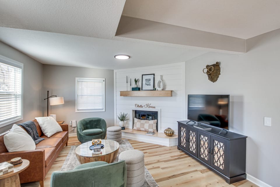 Remote Work Retreat: 3BR w/ Workspace Near KC! House in Olathe