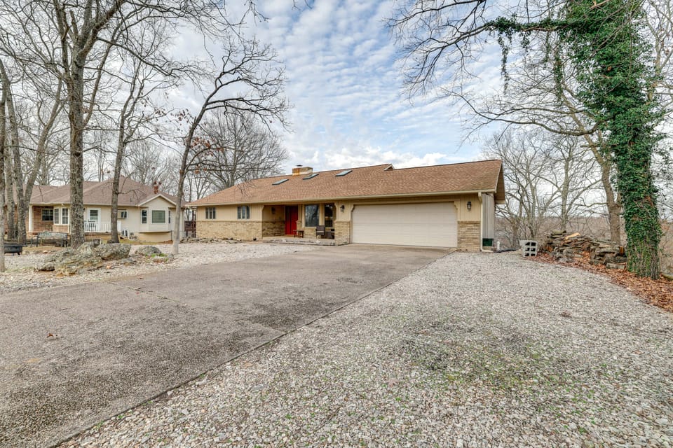 Spacious Holiday Island Escape w/ Deck & Gas Grill House in Carroll County