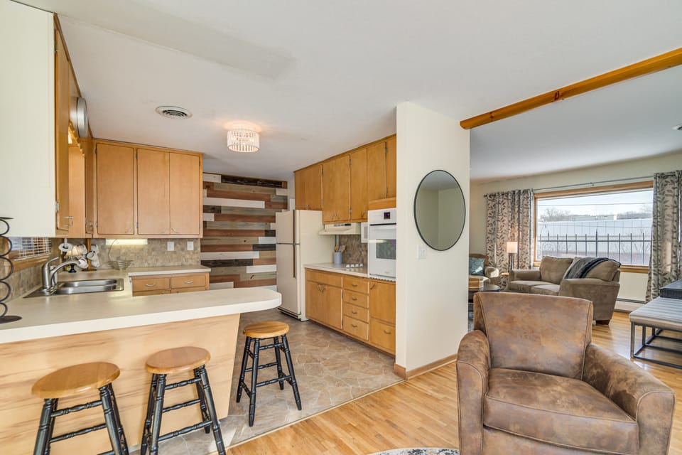 Walk to Lake Beach: Glenwood Vacation Rental! House in Minnesota