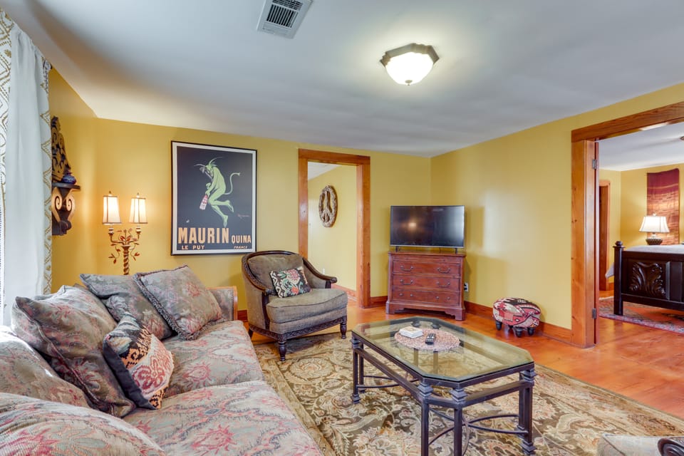 2 Mi to UA: Central Fayetteville Home w/ Patios House in Fayetteville