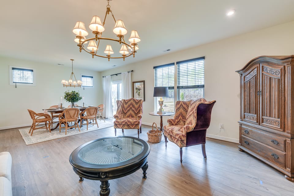 Remote Work-Friendly Meadowville Landing Getaway House in Chesterfield County
