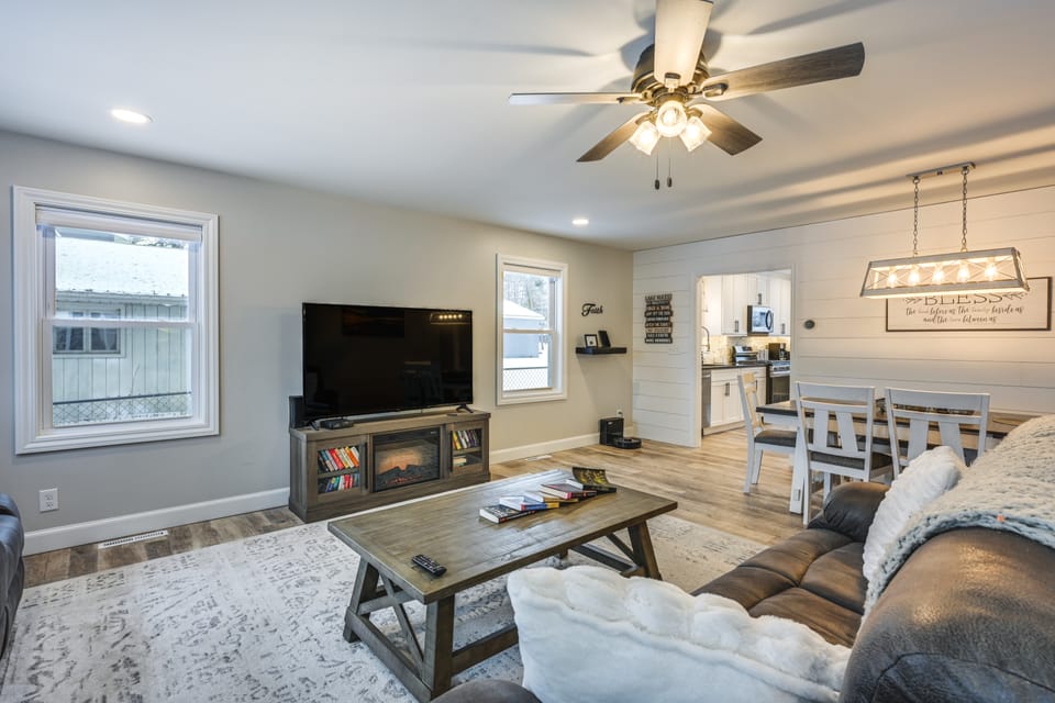 Riverfront Michigan Cottage w/ Fire Pit & Kayaks! Cottage in Michigan