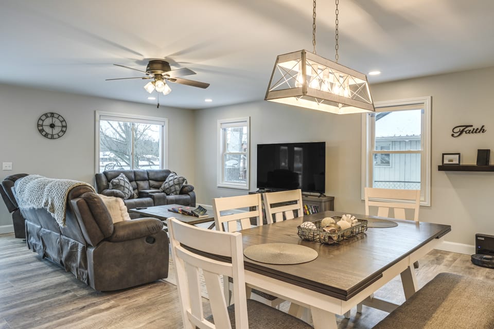 Riverfront Michigan Cottage w/ Fire Pit & Kayaks! Cottage in Michigan