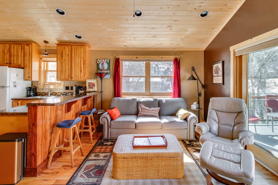 Cozy Ouray Hideaway: Mountain Views, Steps to Main House in Ouray