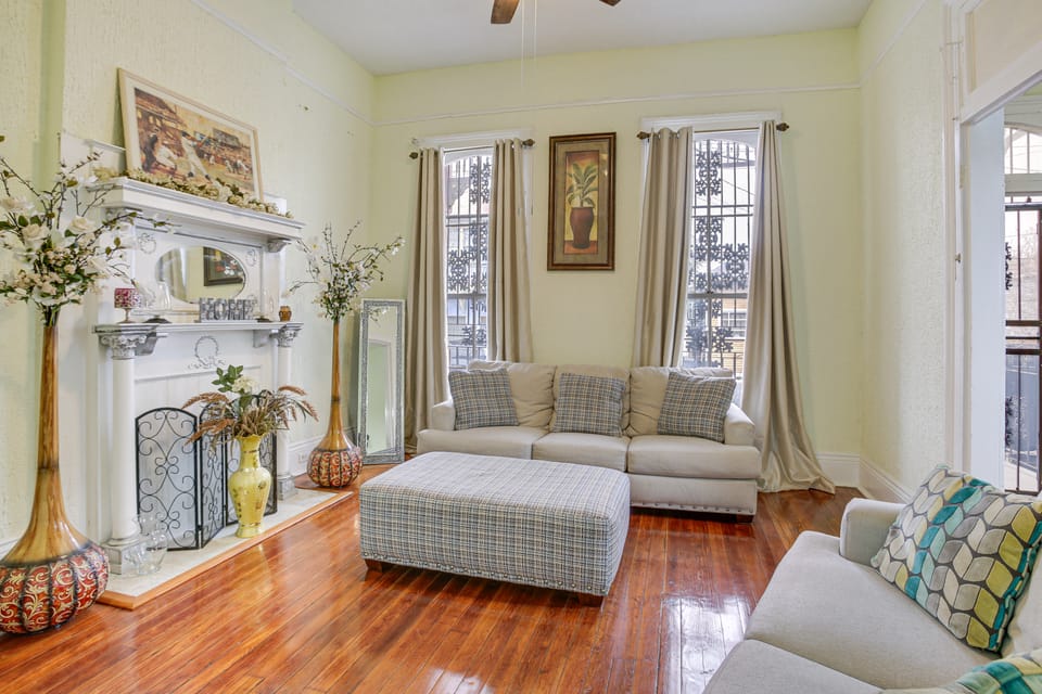 NOLA Home w/ Front Porch ~ 1 Mi to French Quarter! House in New Orleans