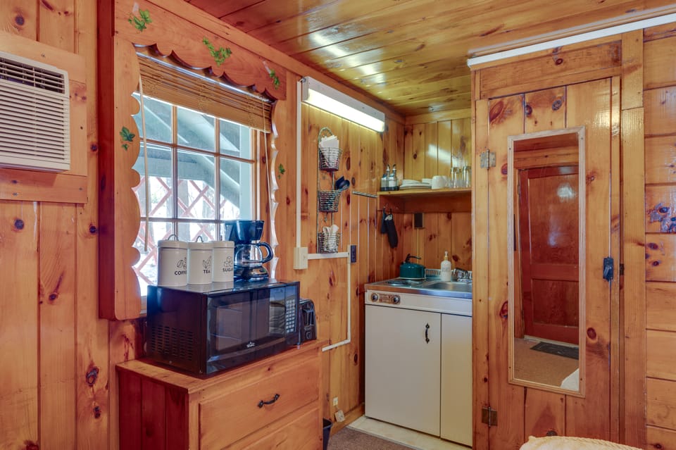 Rustic Laconia Studio Cabin ~ 2 Mi to Weirs Beach! Apartment in Laconia