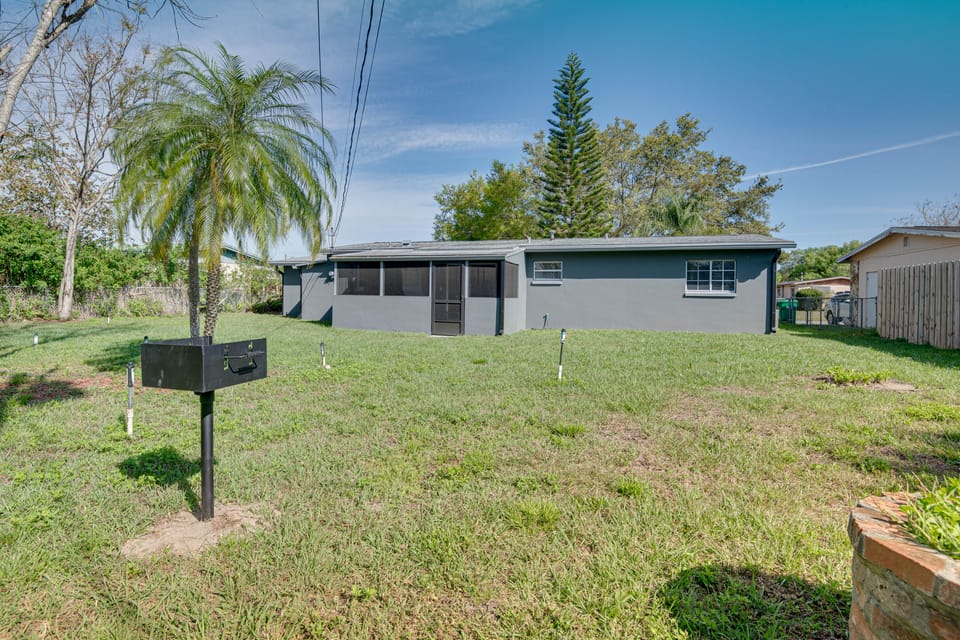 Cocoa Home w/ Large Yard: 3 Mi to Indian River! House in Florida