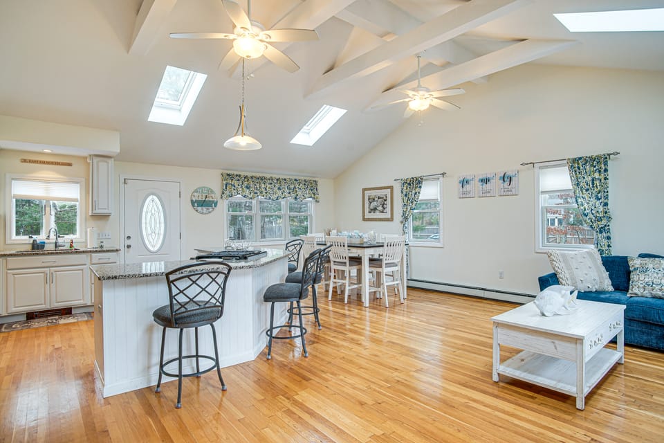 2 Mi to Beach: Falmouth Group Getaway w/ Game Room House in East Falmouth