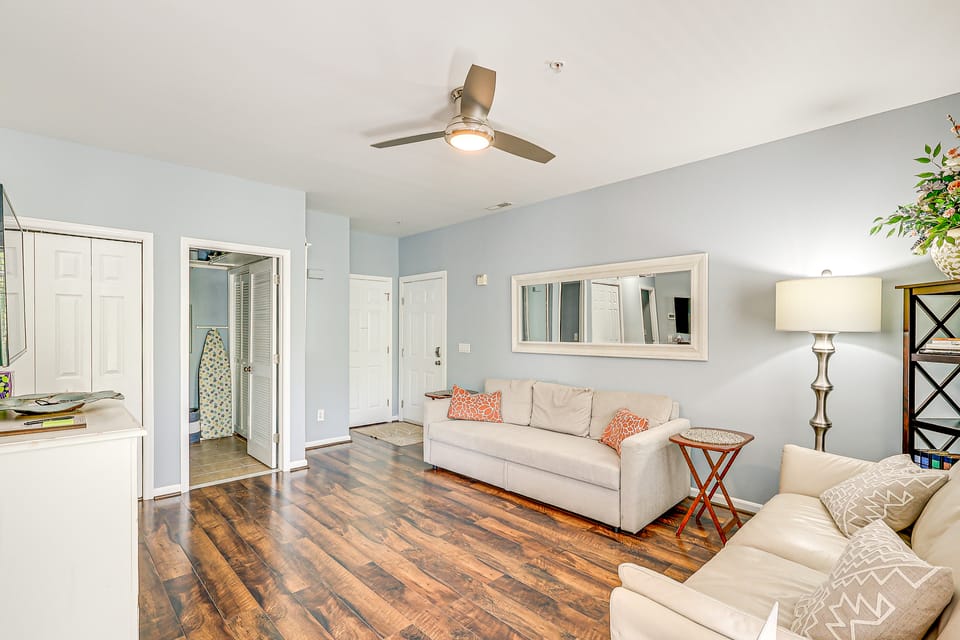 Community Pool & Private Balcony: Chic Lewes Gem Apartment in Sussex County