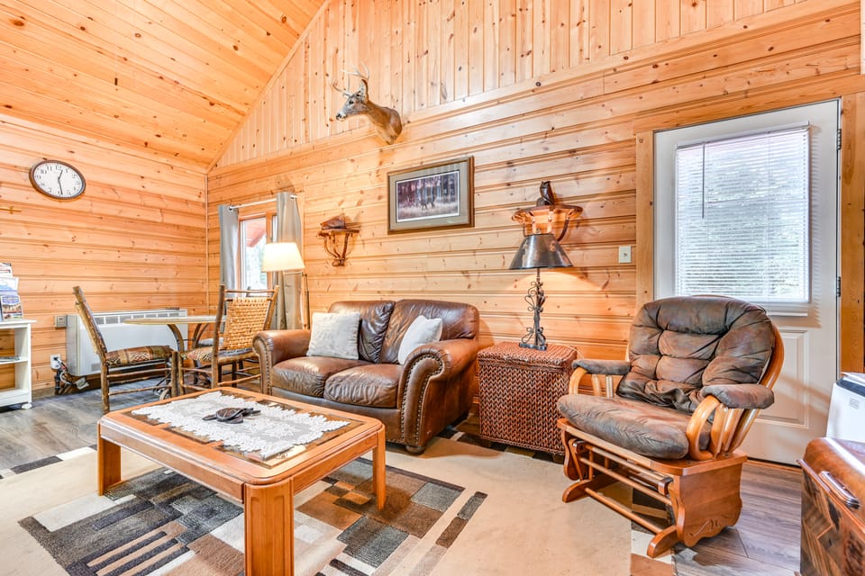 Secluded Bigfork Cabin w/ Canoes & Views! House in Idaho