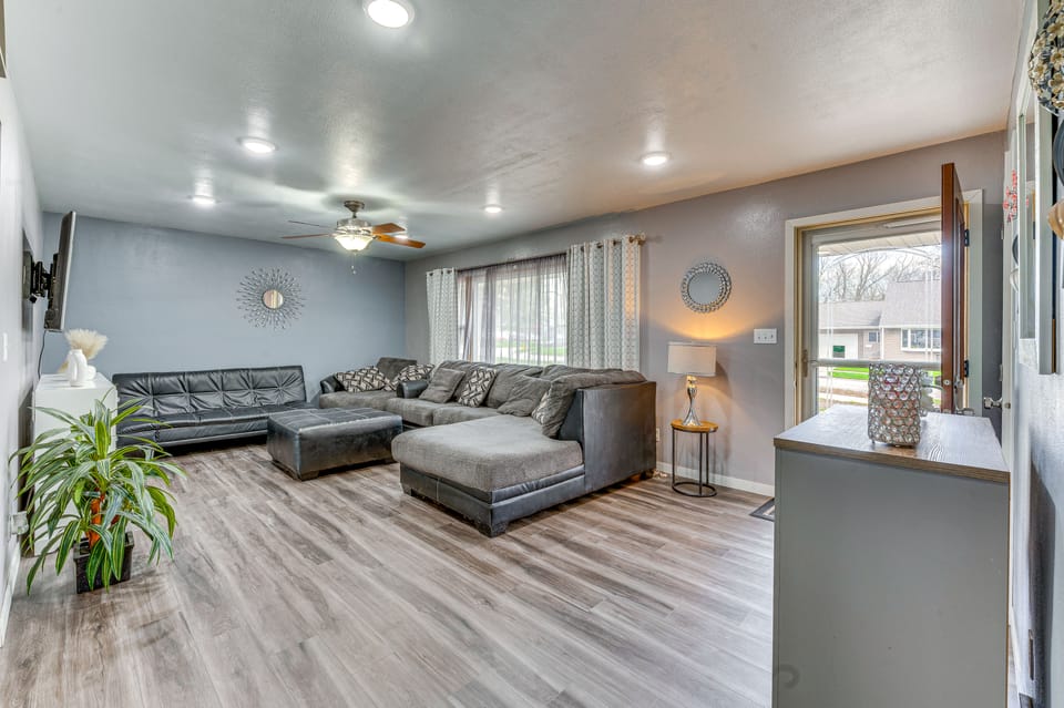 Newly Remodeled Home in Storm Lake w/ Private Yard House in Iowa