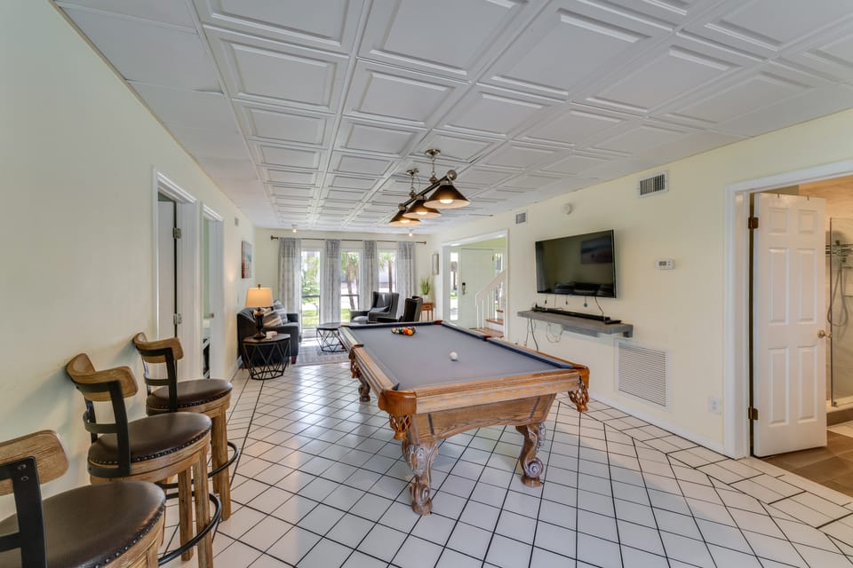 New Smyrna Beach Home w/ Pool - Walk to Beach! House in Florida