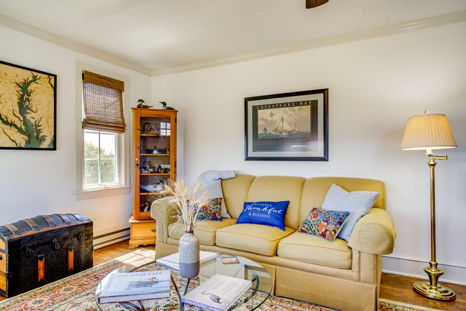 Unique Tangier Cottage w/ Chesapeake Bay Views! Cottage in Virginia