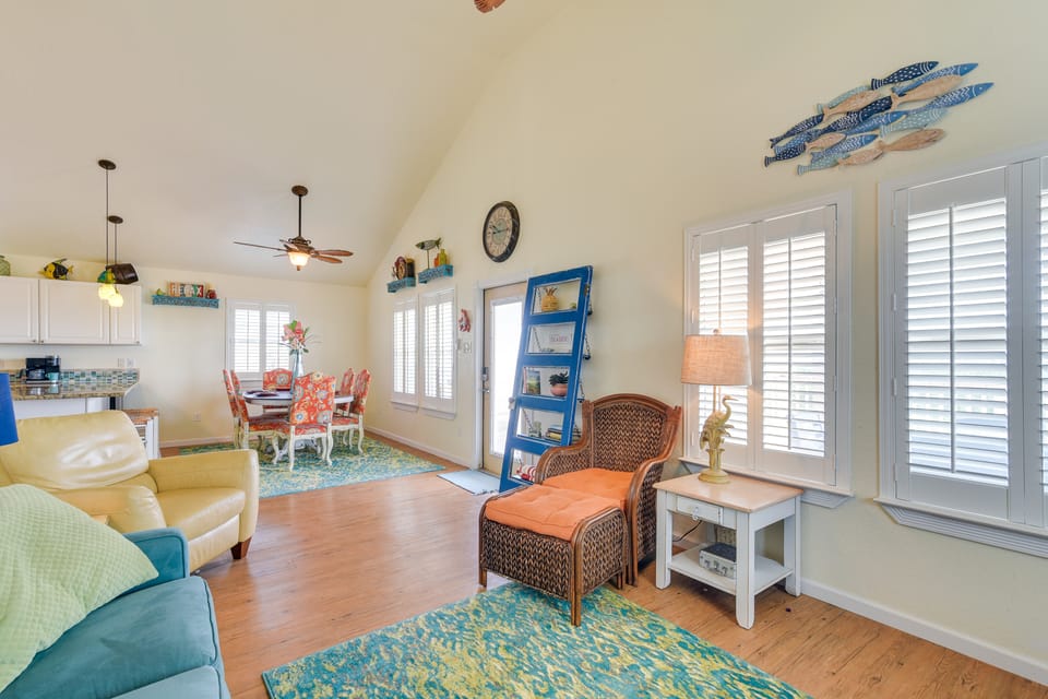 Walk to Shore: Surfside Beach Home w/ Bay Views House in Surfside Beach