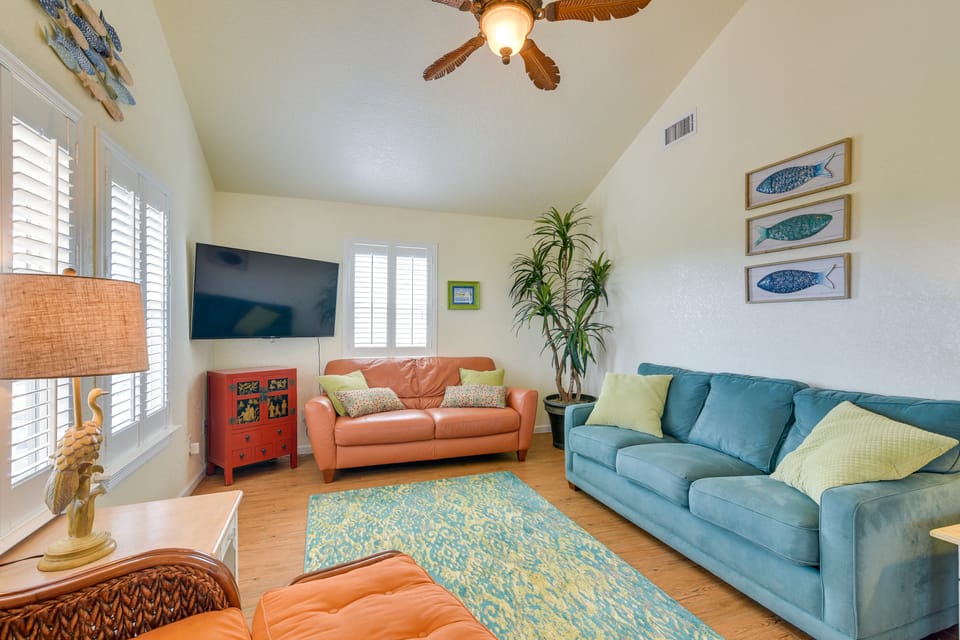 Walk to Shore: Surfside Beach Home w/ Bay Views House in Surfside Beach