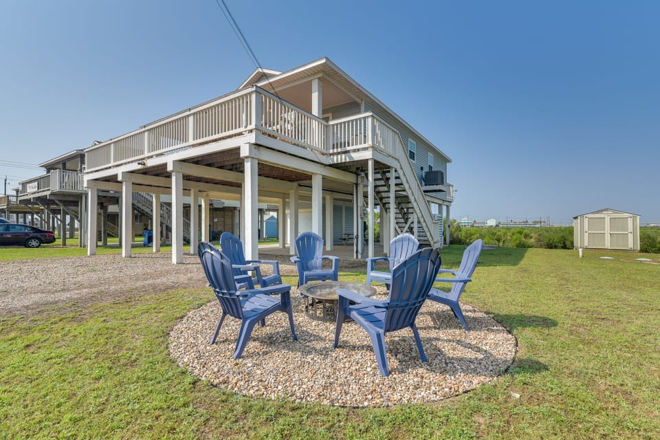 Walk to Shore: Surfside Beach Home w/ Bay Views House in Surfside Beach