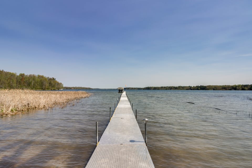 Private Lakefront Emily Home w/ Yard & Fire Pit! House in Minnesota