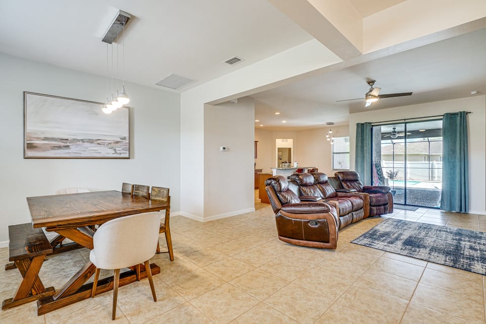 6 Mi to Beach: Cape Coral Home w/ Screened Lanai House in Cape Coral