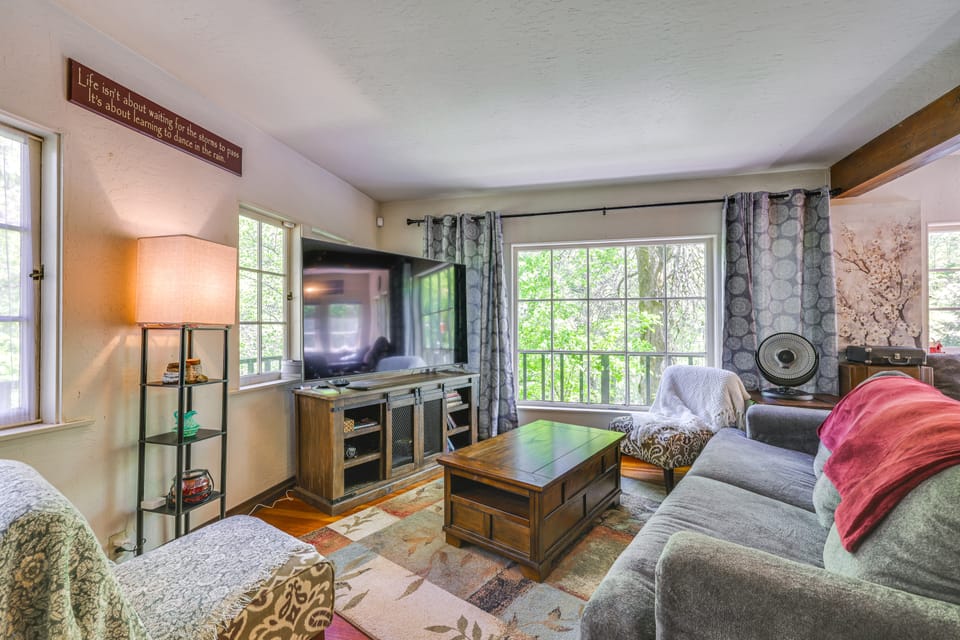 On-Site River Access: Quiet Home in Wilseyville! House in Calaveras County