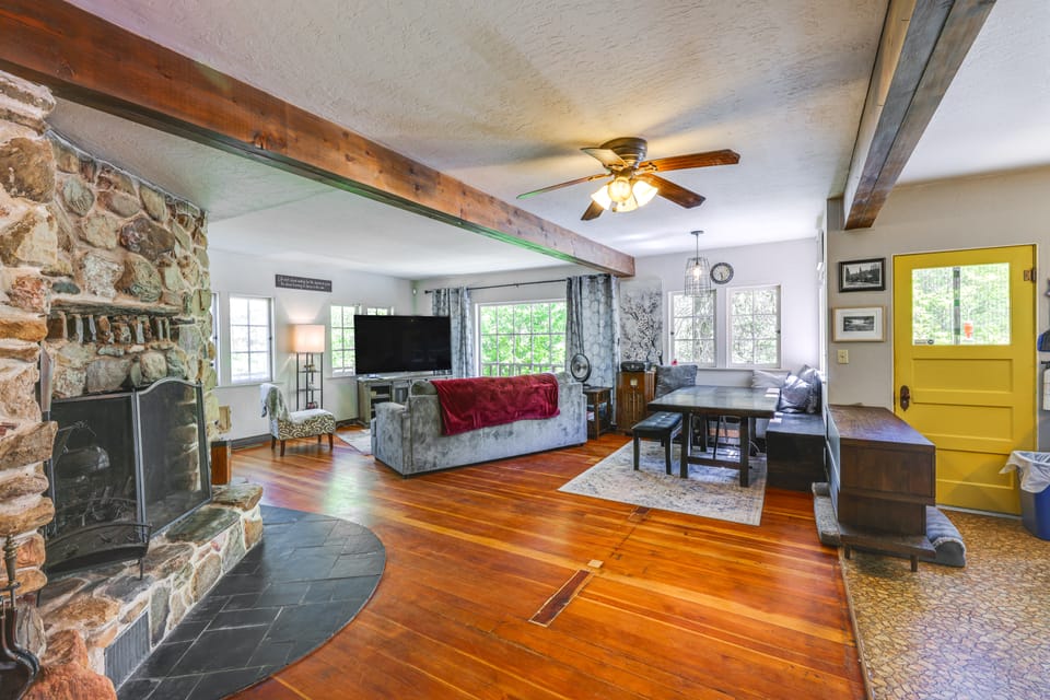 On-Site River Access: Quiet Home in Wilseyville! House in Calaveras County