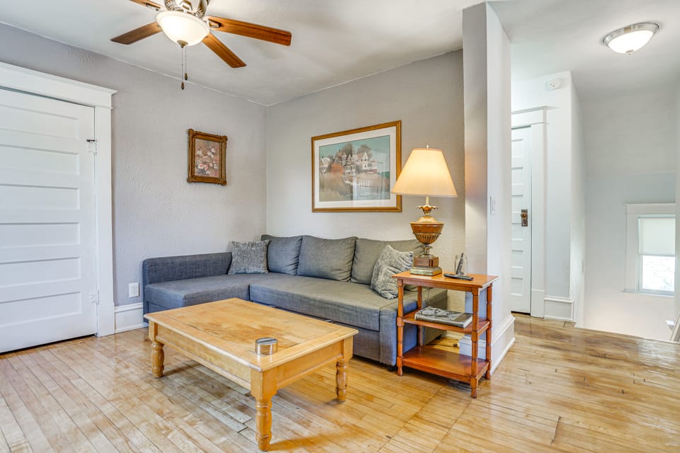 Snowmobile Trail On-Site: Waterfront Mound Gem! Apartment in Mound