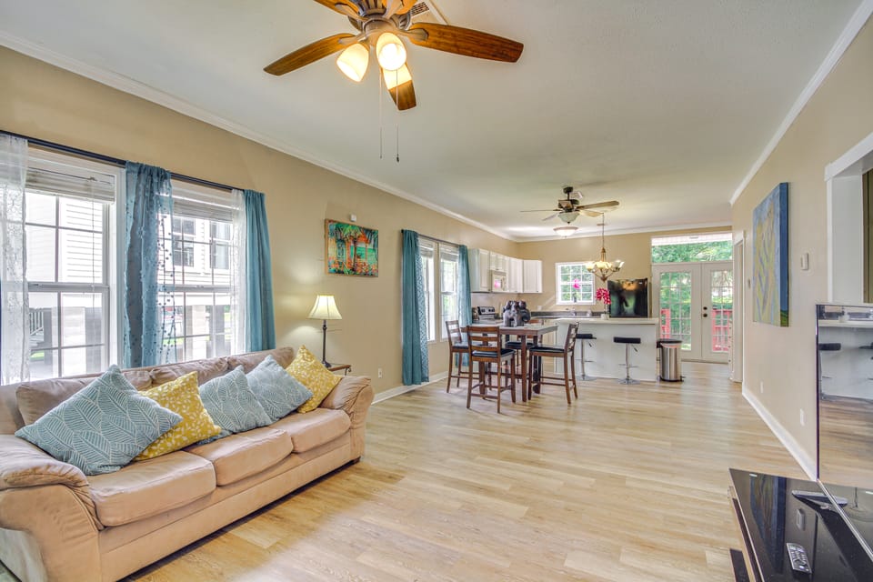 Biloxi Home: Walk to Fishing & 2 Mi to Beach! House in Biloxi