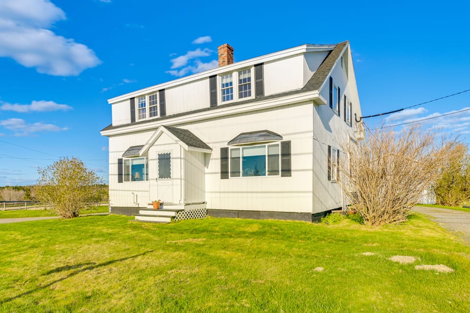 Cherryfield Home w/ Decks On Historic Horse Farm House in Steuben