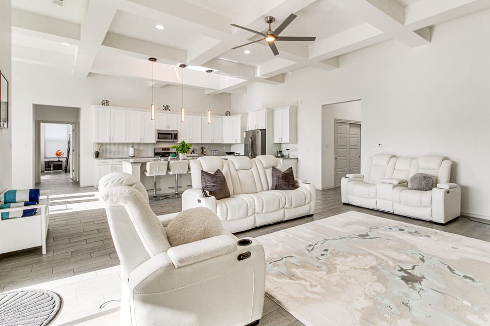 Poolside & Hot Tub Lounging: Luxe Rio Rancho Home House in Rio Rancho