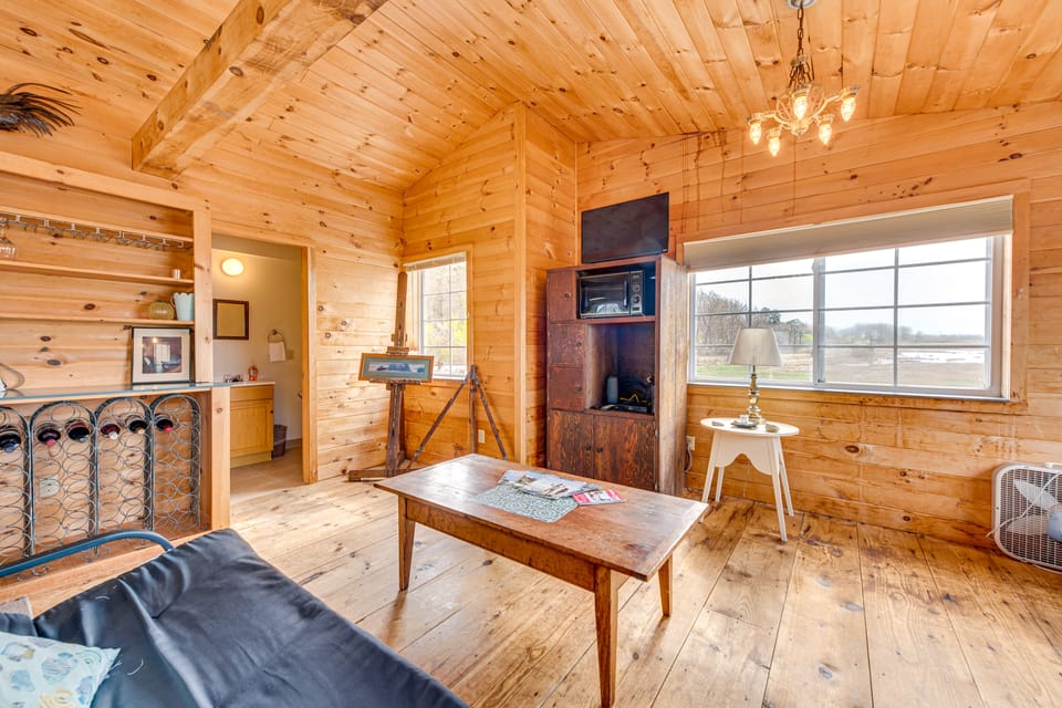Peaceful Wells Retreat w/ Deck & Water Views House in Wells