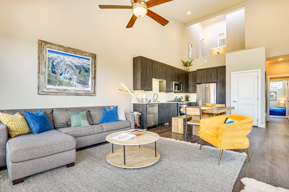 Walk to Dtwn: Fraser Retreat w/ Hot Tub & Views! Apartment in Fraser