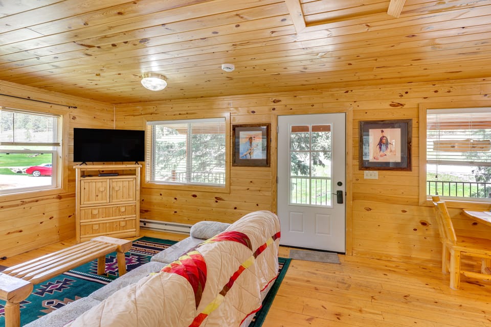 UTV Rentals, Fire Pit: Rally Home Base in Deadwood House in North Lawrence