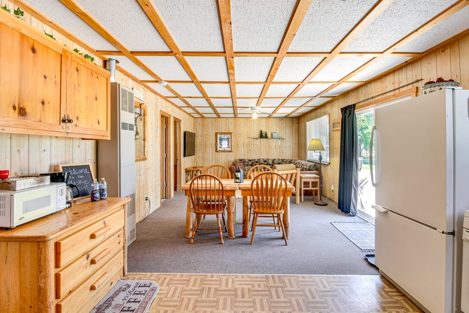 ‘Muskie Cabin’ on Mille Lacs Lake: Boat & Fish! House in Minnesota