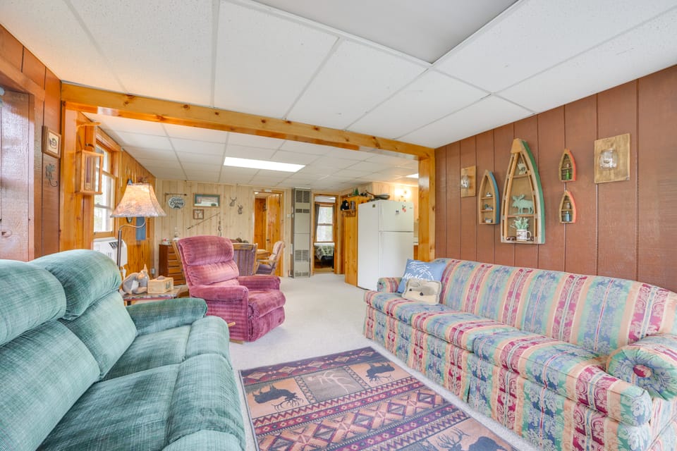 Cozy Onaway Vacation Rental w/ Deck & Fire Pit! House in Michigan