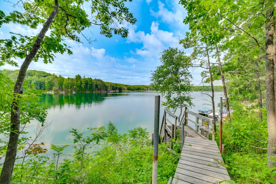 Rustic Michigan Lakeside Cabin w/ Private Dock! House in Michigan