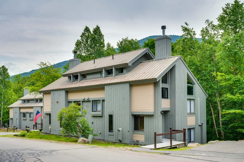 1 Mi to Loon Mountain: Lincoln Haven w/ Balcony Apartment in Lincoln