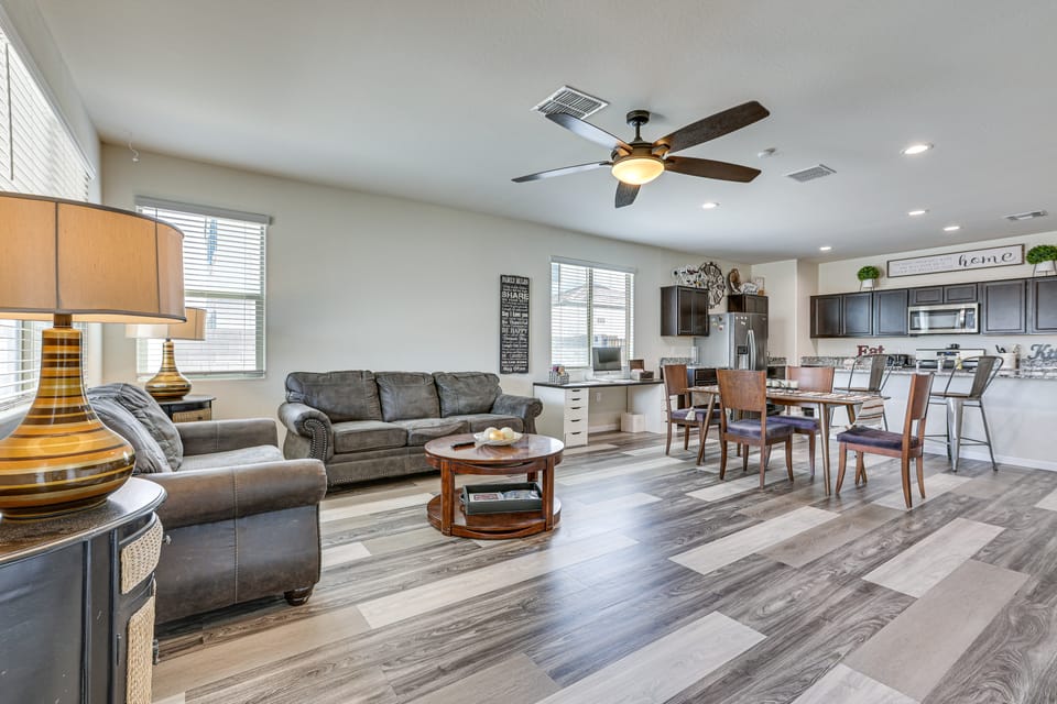Patio & Fire Pit! Cozy Desert Retreat in Buckeye House in Buckeye