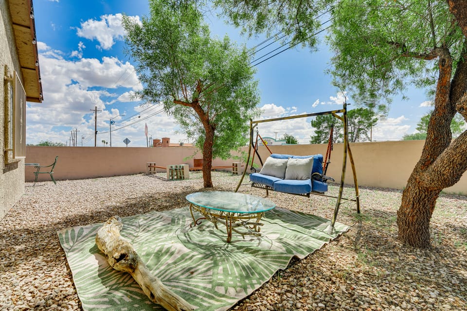 Tucson Retreat w/ Fire Pit: 4 Mi to Downtown! House in Tucson