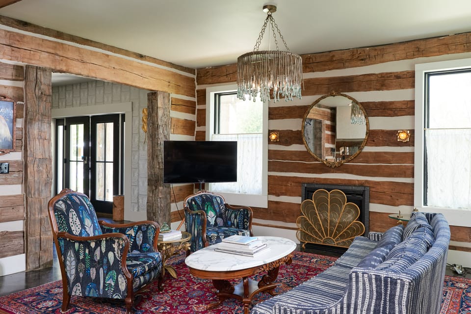 Hot Tub & Fire Pit! Eclectic Ulster County Cabin House in Hudson Valley