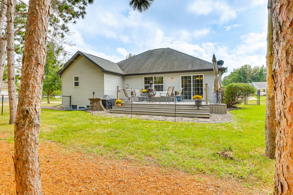 Beloit Home w/ Deck: 3 Mi to Health System Campus House in Wisconsin