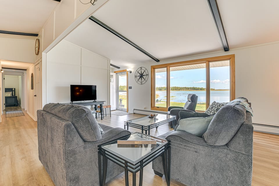 Lake Huron Waterfront Escape: Kayak, Fish & Swim House in Michigan