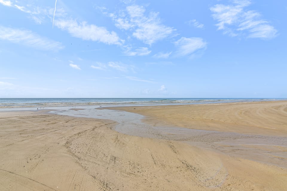 Golf Cart, Pool Access! Beach-Walk Galveston Haven House in Jamaica Beach