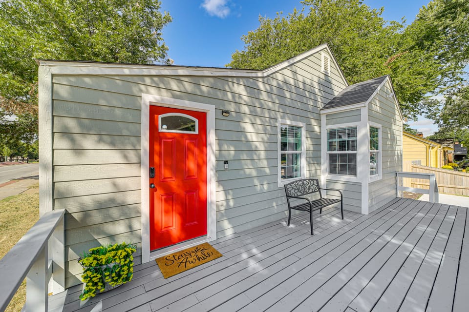Walk to Expo Square Pavilion: Updated Tulsa Home! House in Tulsa