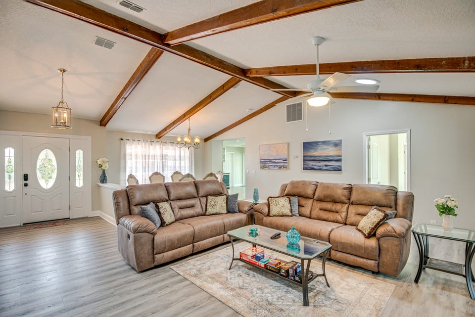 Coastal Gem w/ Private Boat Dock in Palm Coast! House in Palm Coast
