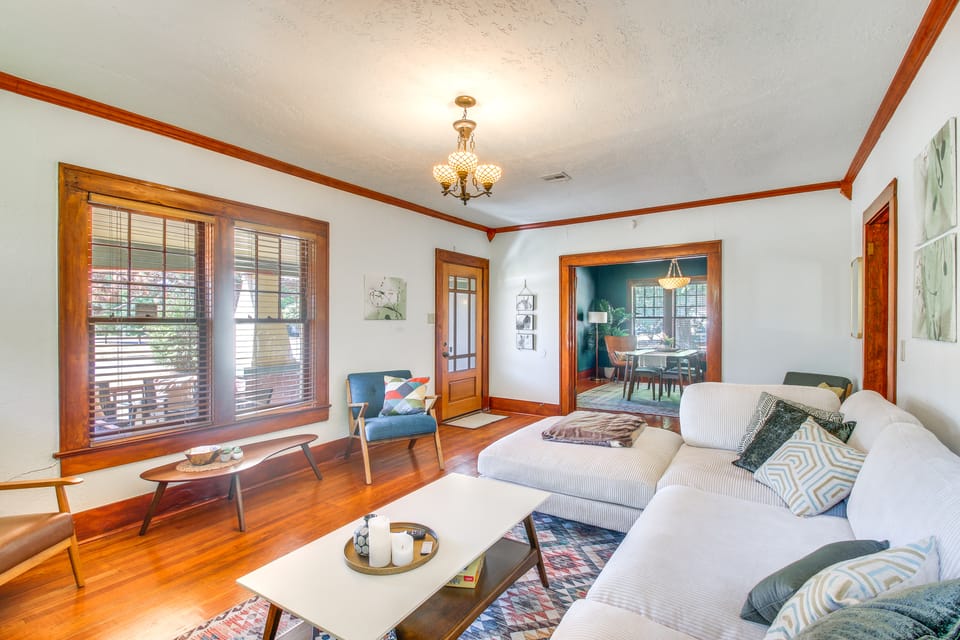 Historic Craftsman Home 3 Mi to Fort Sill N Lawton House in Lawton