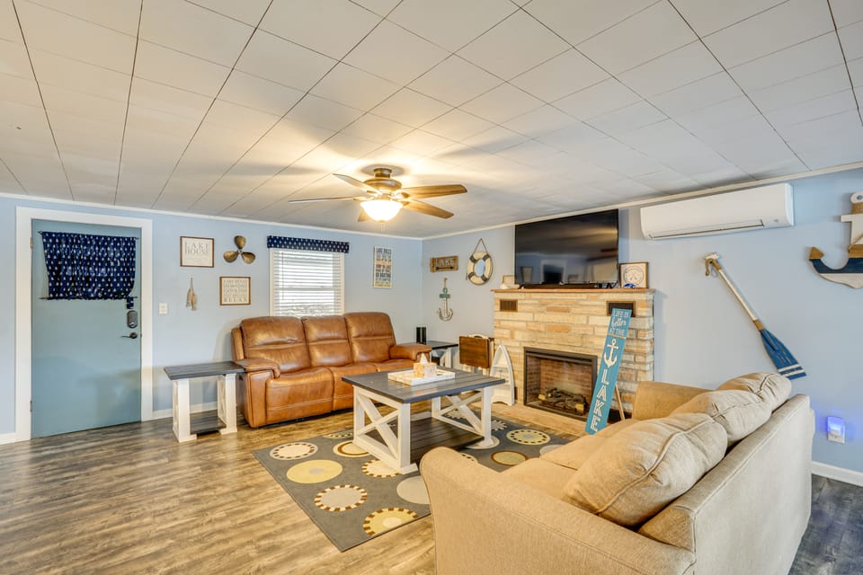 Dock w/ Deck & Waterslide: Lake of the Ozarks Gem! House in Lake of the Ozarks