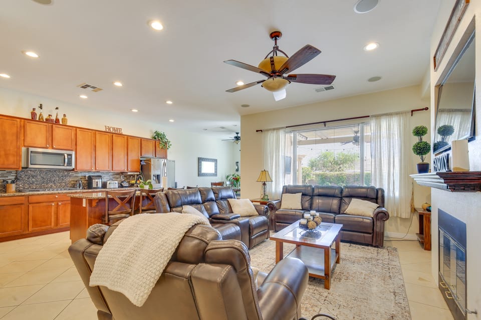 6 Mi to Coachella: Retreat w/ Outdoor Oasis House in Indio
