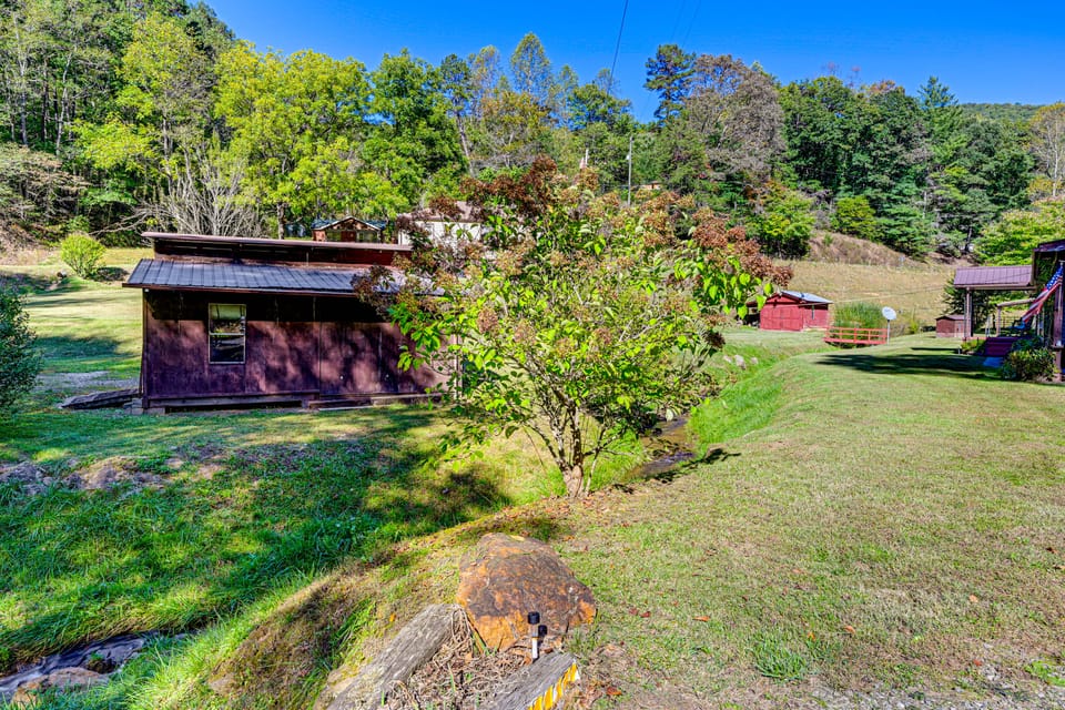 Creek Access & Spacious Yard: Quiet Sylva Home! House in Swain County